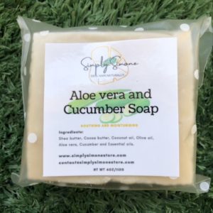 Aloe Vera and Cucumber Soap 115G